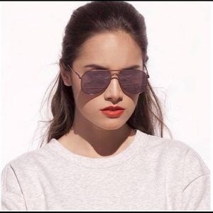 Le Specs Rose Aviators